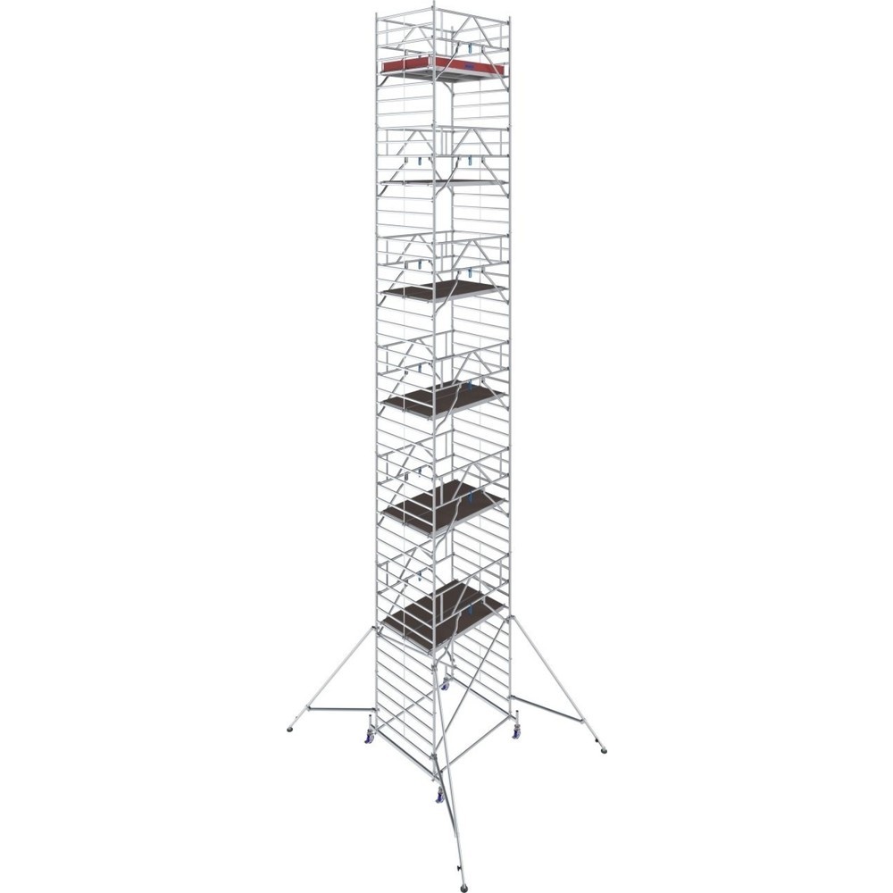 KRAUSE® Échafaudage roulant STABILO S50 longueur de travée 2,00, hauteur de travail 14,40