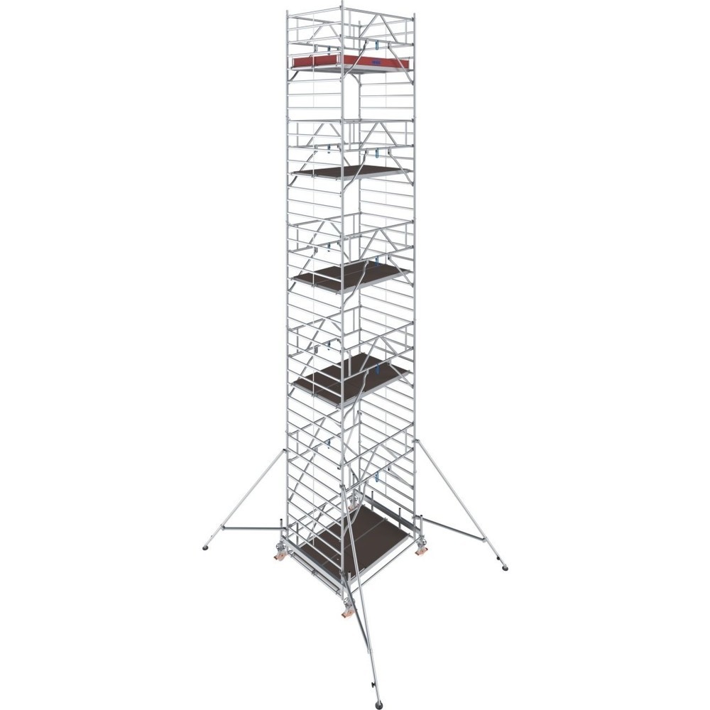 KRAUSE® Échafaudage roulant STABILO S500 longueur de travée 2,00, hauteur de travail 11,50