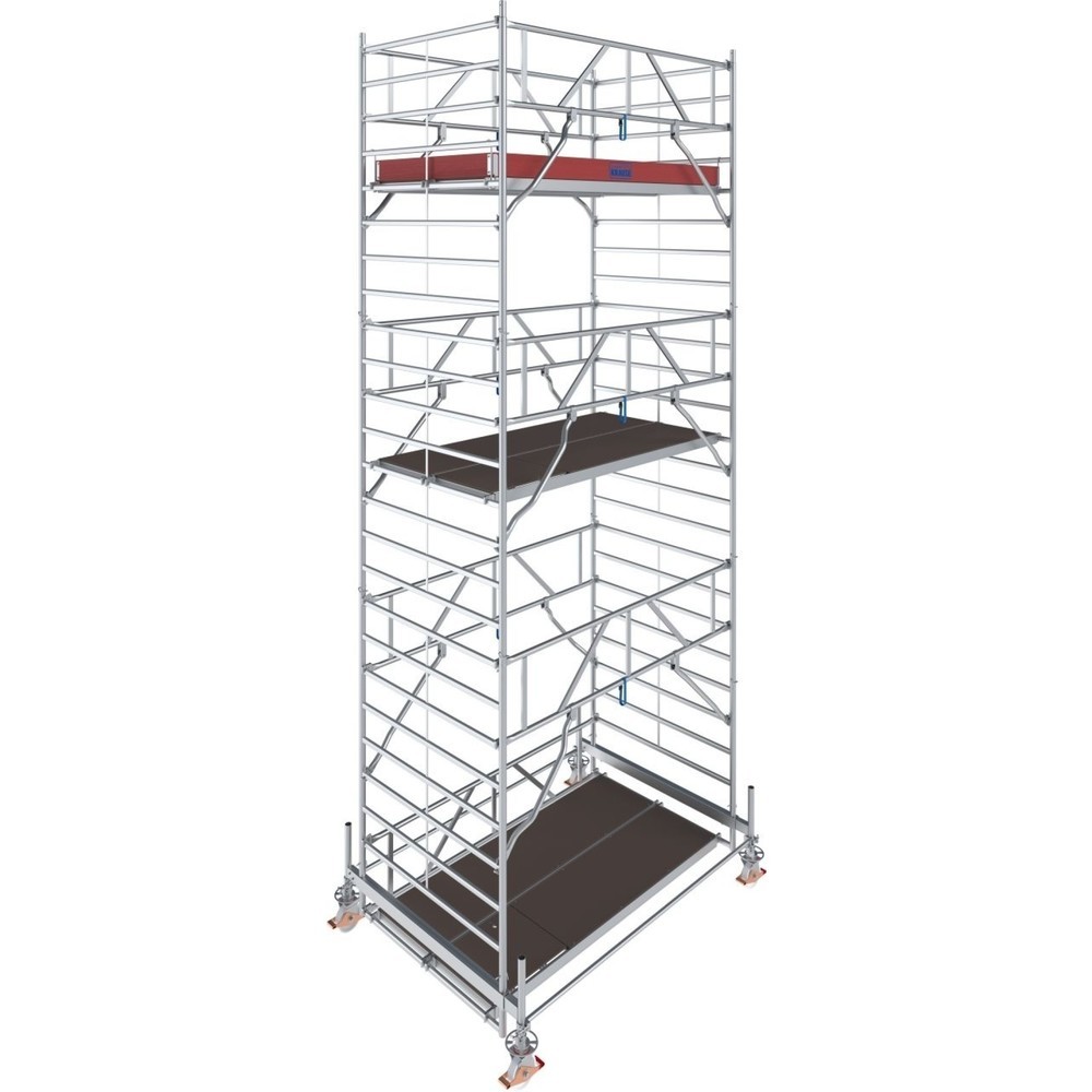 KRAUSE® Échafaudage roulant STABILO S500 longueur de travée 2,50, hauteur de travail 7,50