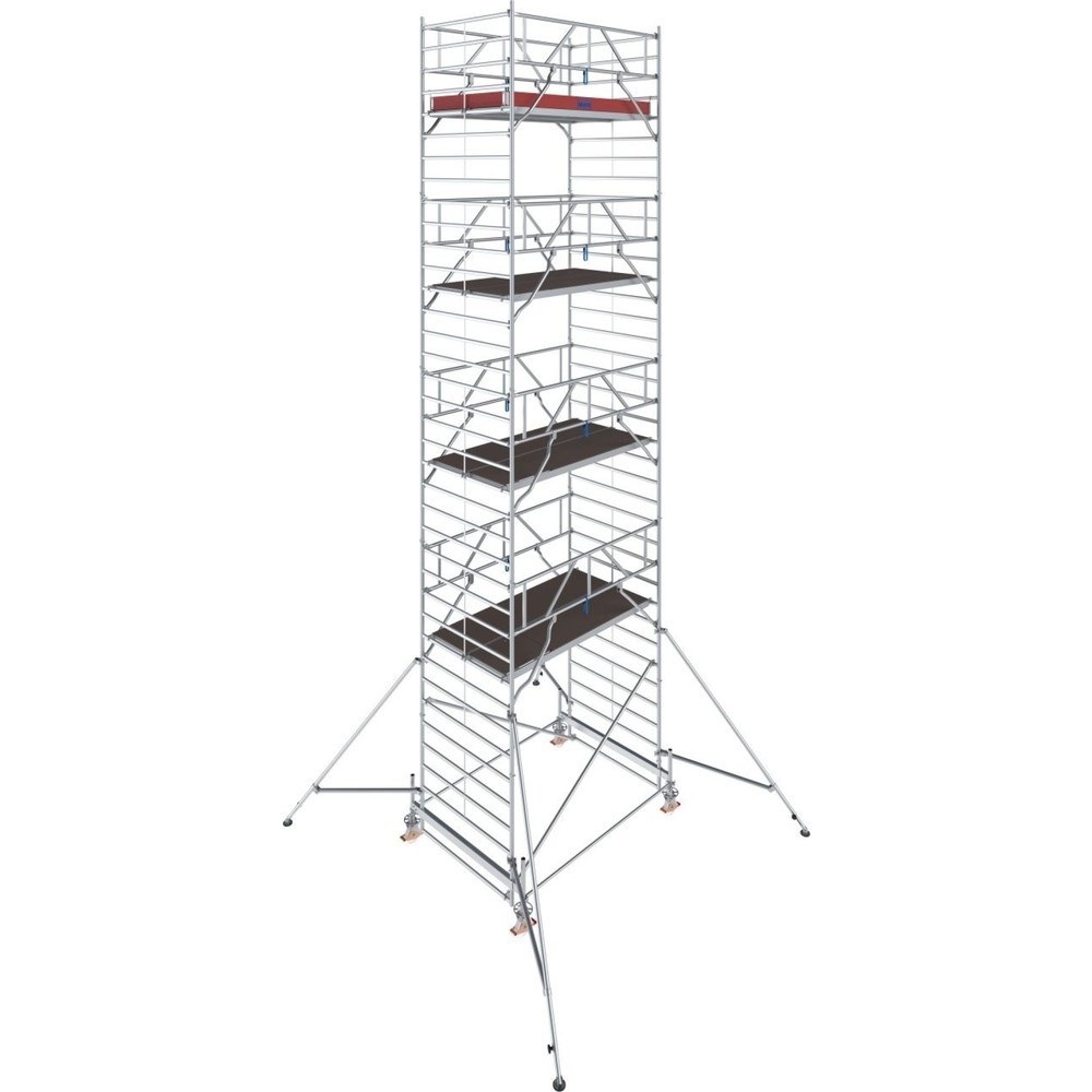 KRAUSE® Échafaudage roulant STABILO S500 longueur de travée 2,50, hauteur de travail 10,50