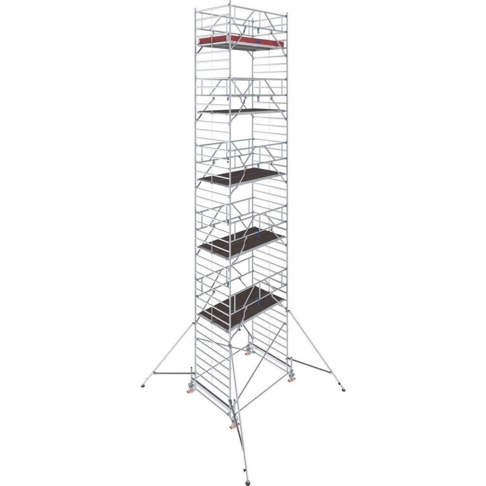 KRAUSE® Échafaudage roulant STABILO S500 longueur de travée 2,50, hauteur de travail 12,50