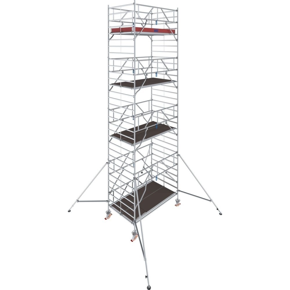 KRAUSE® Échafaudage roulant STABILO S5000 longueur de travée 2,50, hauteur de travail 9,30