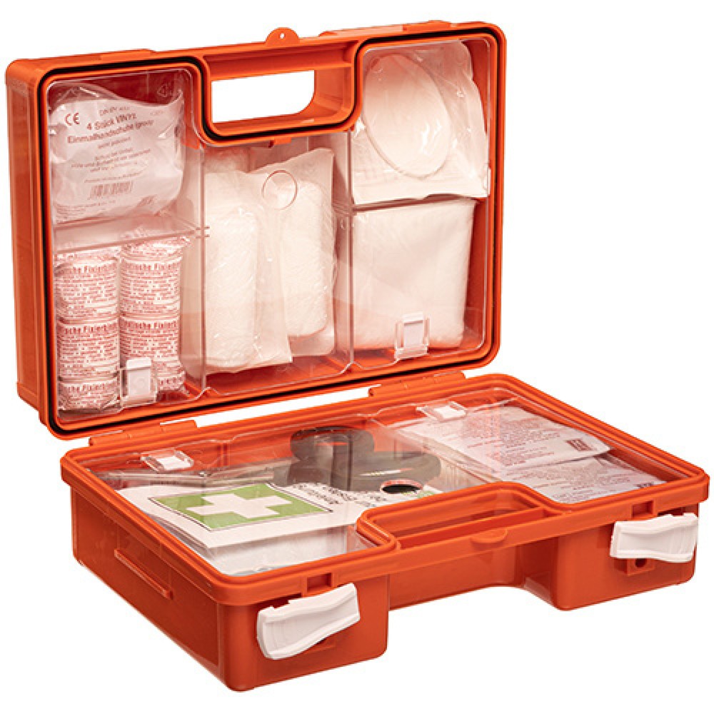 Mallette de premiers secours B-Safety STANDARD, avec remplissage ÖNORM Z 1020-1