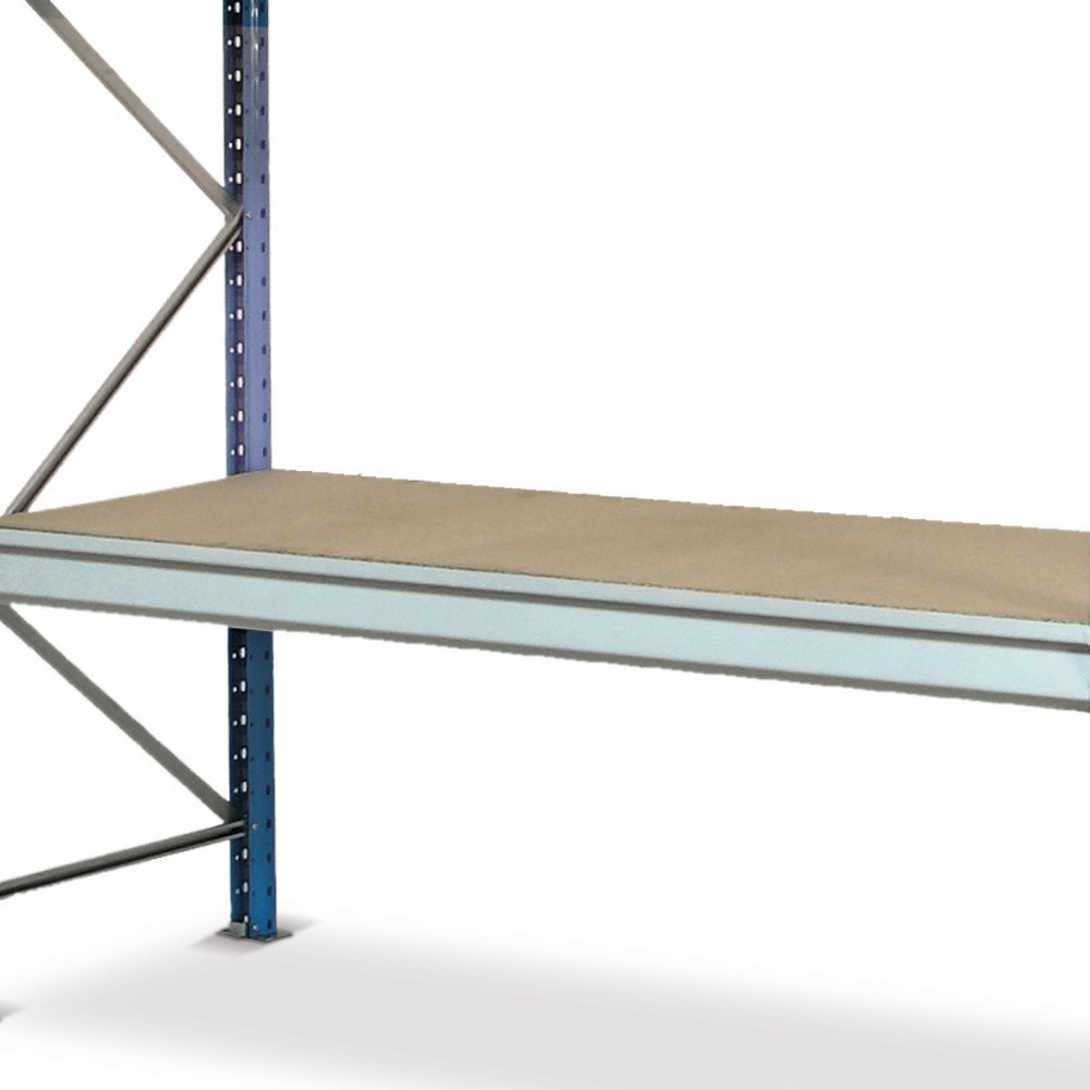 ManOrga Tablette pour rayonnage grande portée, avec panneaux agglomérés, CT jusqu'à 880 kg, lxP 1 800 x 600 mm