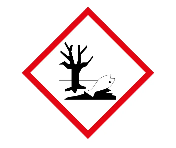 Pictogramme de danger pour les substances dangereuses pour l'environnement et les eaux ainsi que pour la couche d'ozone