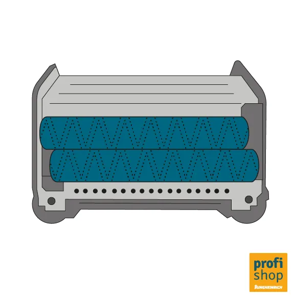 Autolaveuse_Brosse à rouleaux