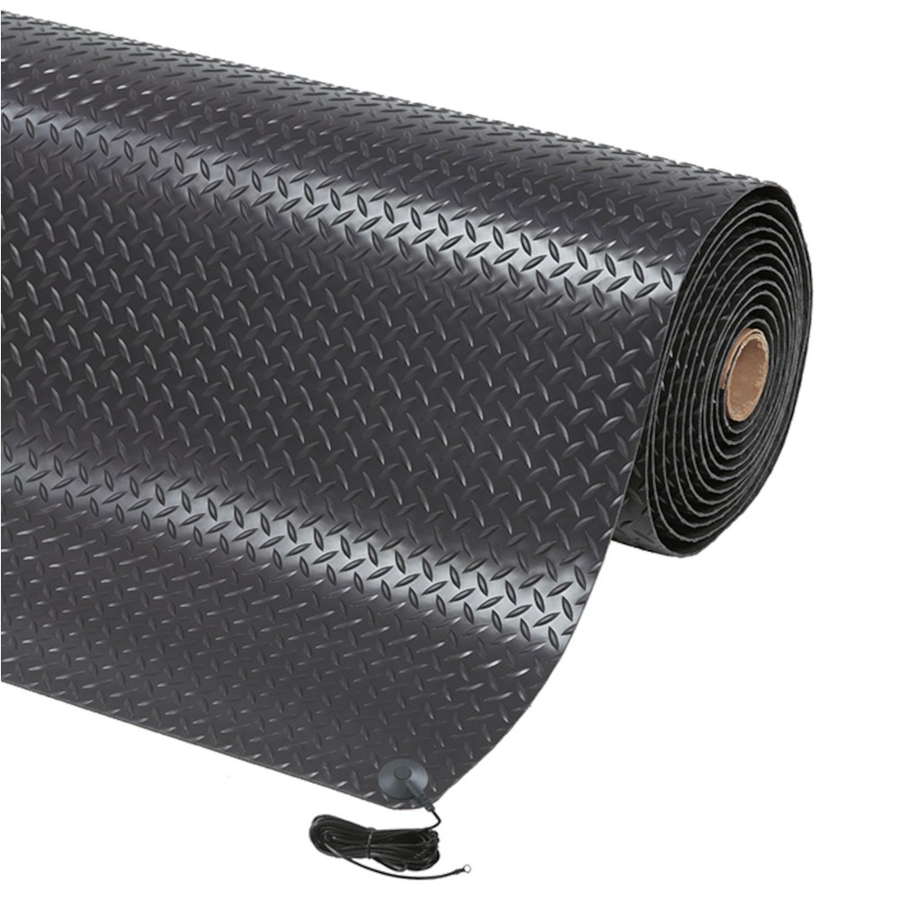 NoTrax Tapis anti-fatigue Diamond Stat™, lxP 600 x 910 mm, noir