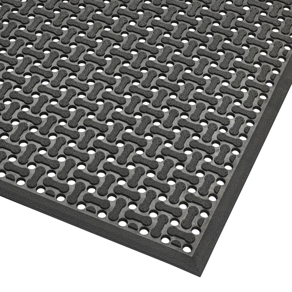 NoTrax Tapis anti-fatigue Superflow® XT Nitrile, lxP 600 x 900 mm, noir