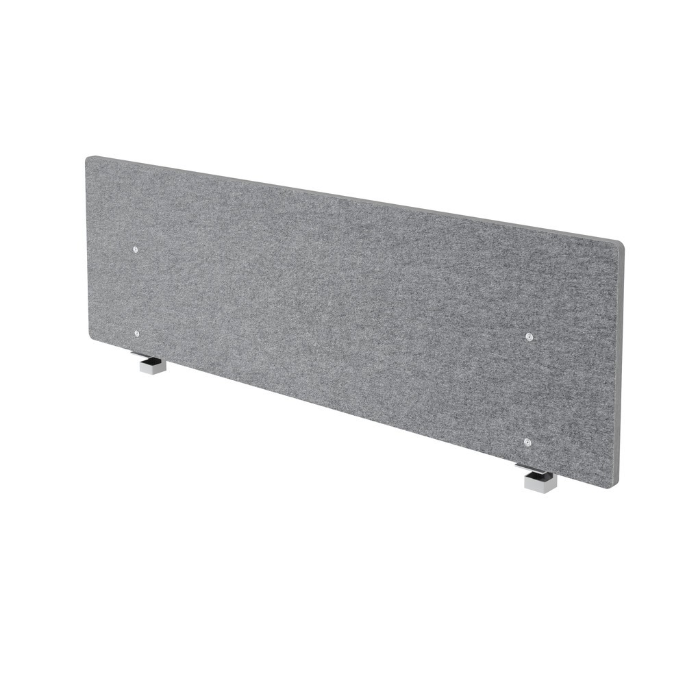 Paroi de séparation acoustique Hammerbacher 160cm, gris chiné