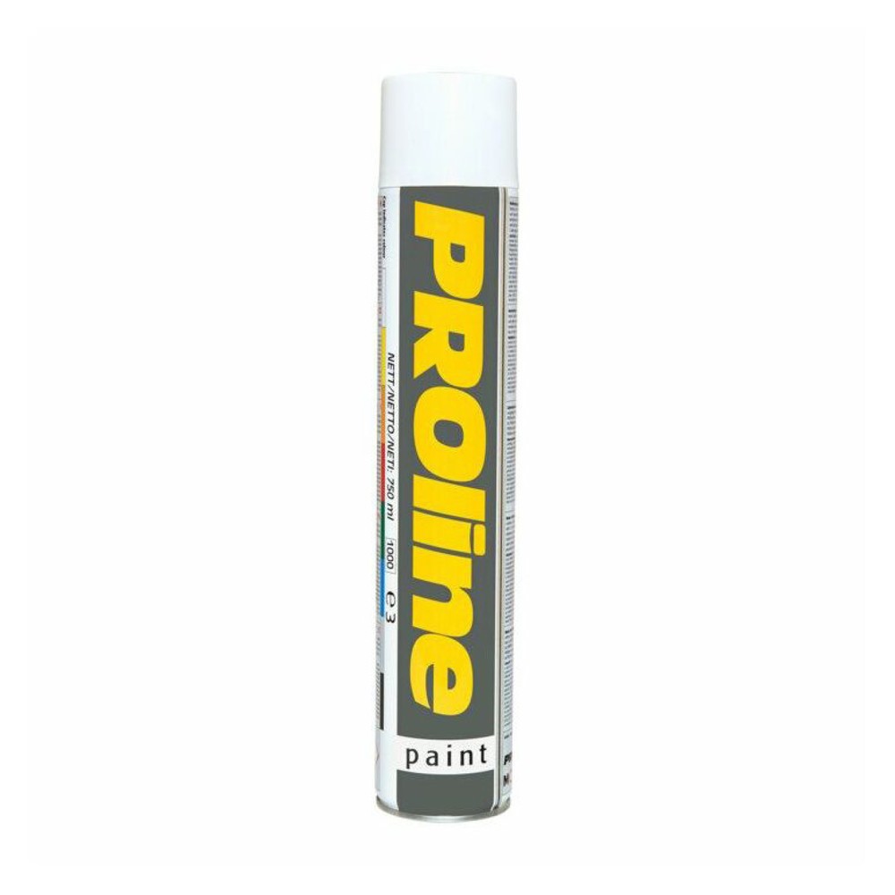 Peinture de marquage PROline-paint 0,75 l, 1 pces/UV, blanc