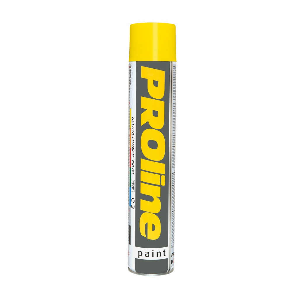 Peinture de marquage PROline-paint 0,75 l, 1 pces/UV, jaune