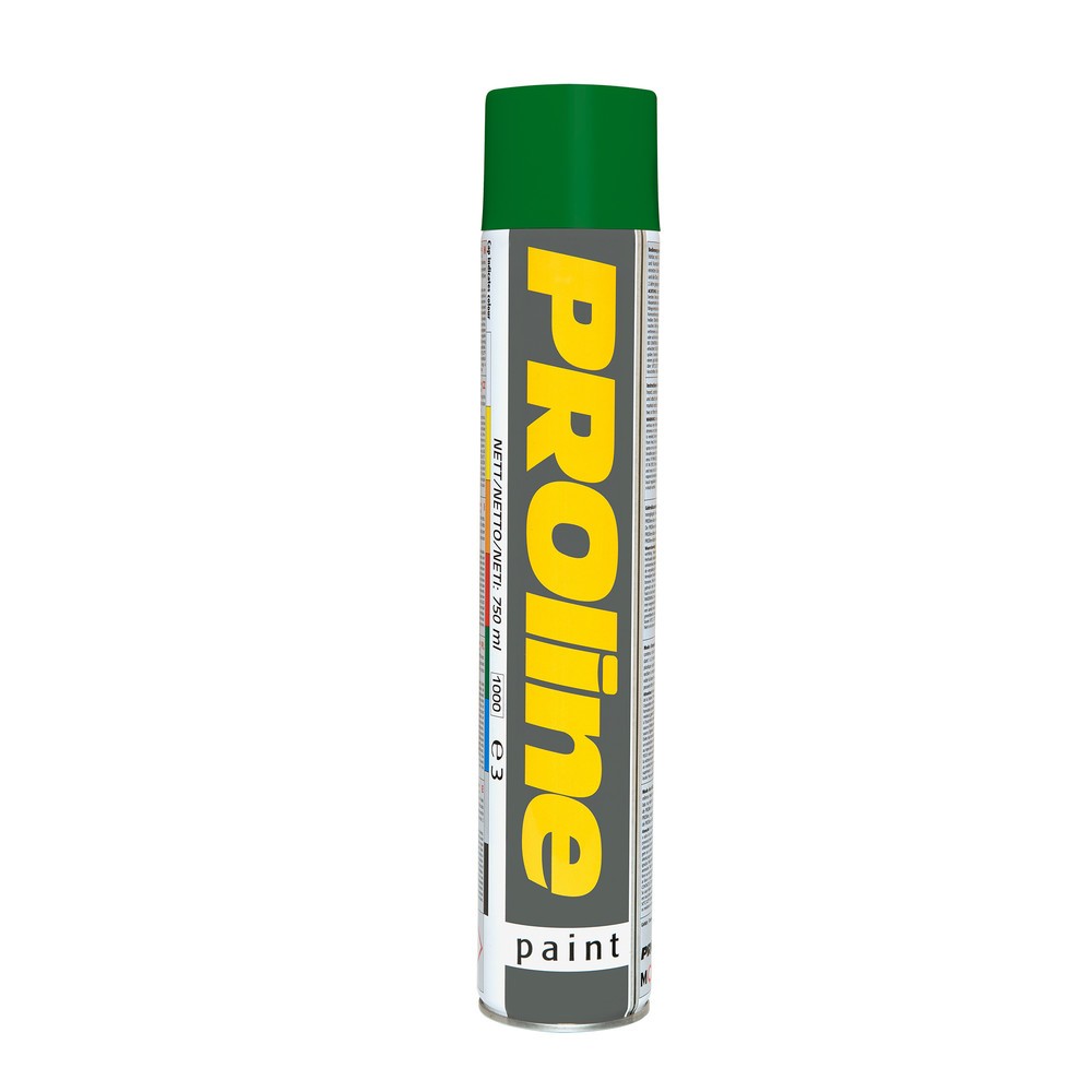 Peinture de marquage PROline-paint 0,75 l, 1 pces/UV, vert