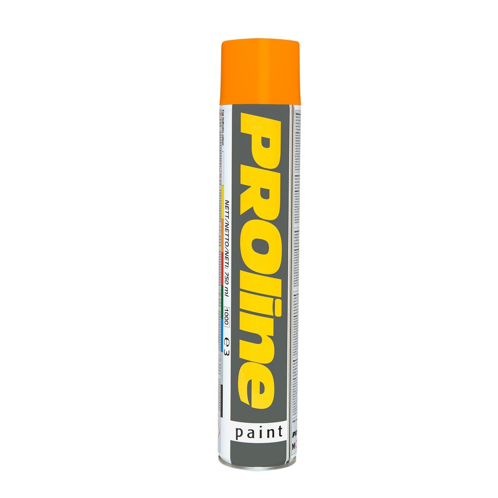 Peinture de marquage PROline-paint 0,75 l, 1 pces/UV, orange