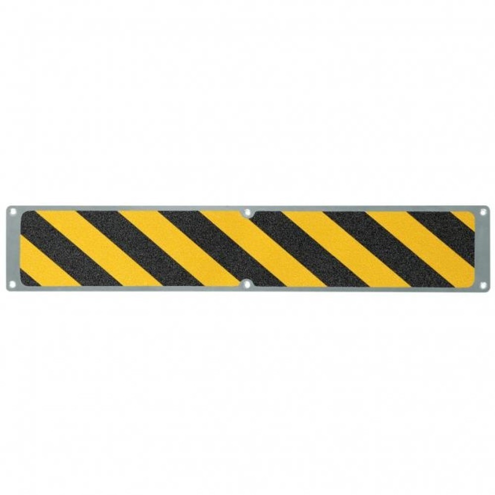 Tapis antidérapant, noir-jaune, L x l 635 x 114 mm