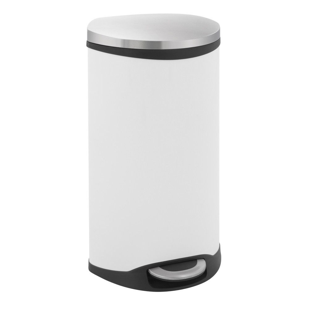 Poubelle Shell Bin, 30 l, blanc