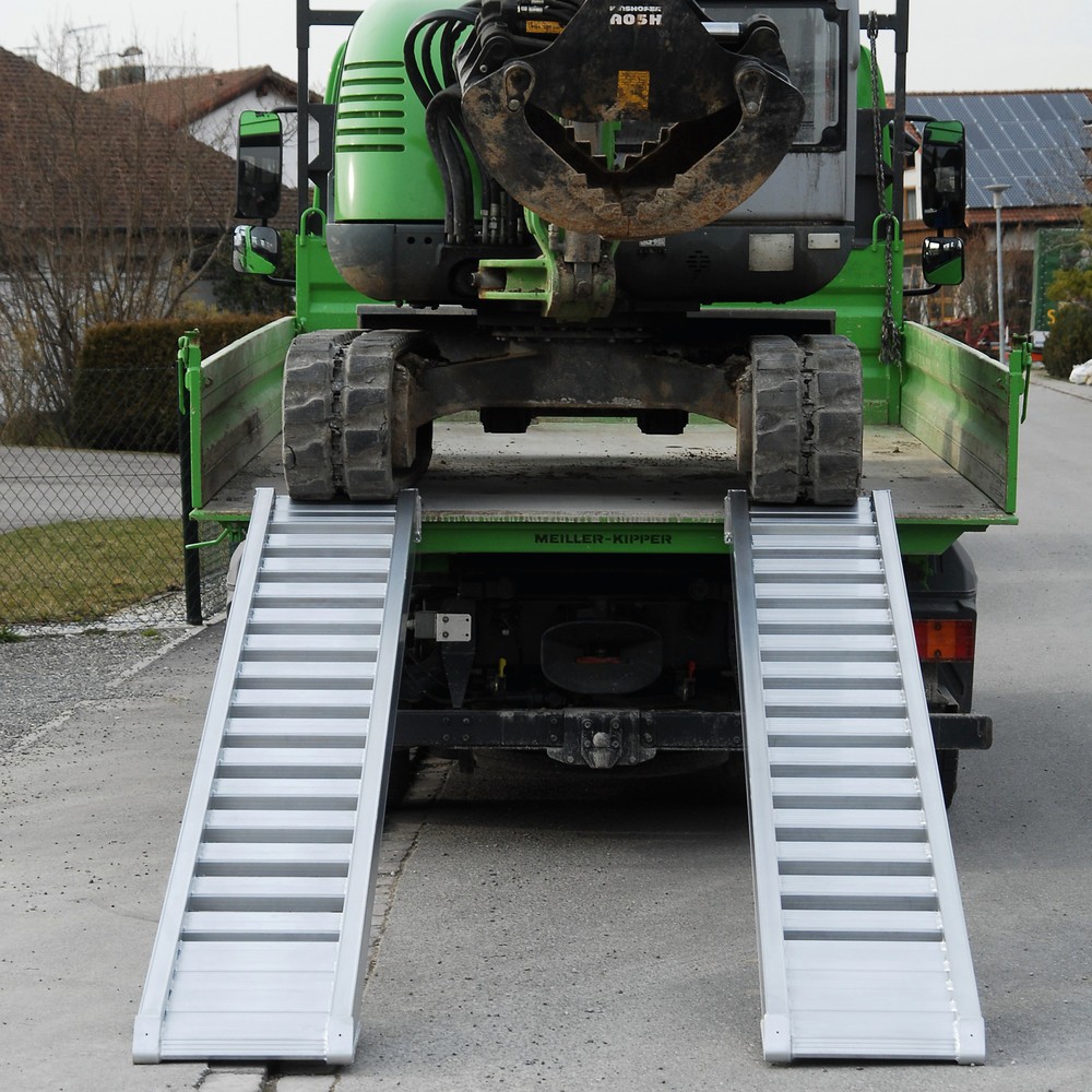 Rails de chargement à barreaux, sans bordure