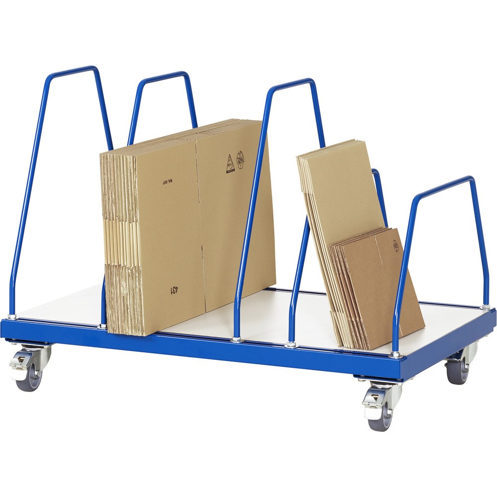 RAU Magasin mobile sous table pour cartons, HxlxP 660 x 1 165 x 590 mm