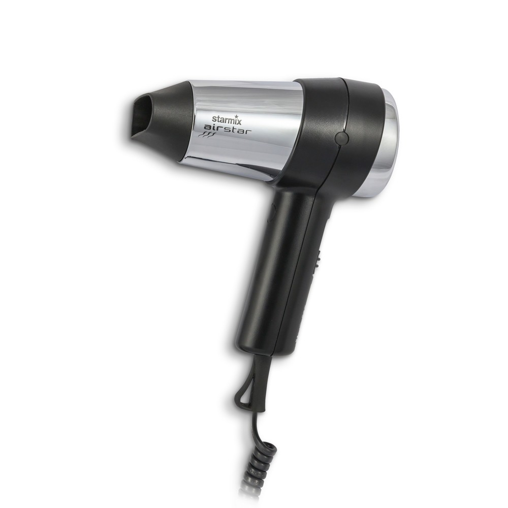 Sèche-cheveux manuel starmix TFC 18, 1.800 W, noir/chrome