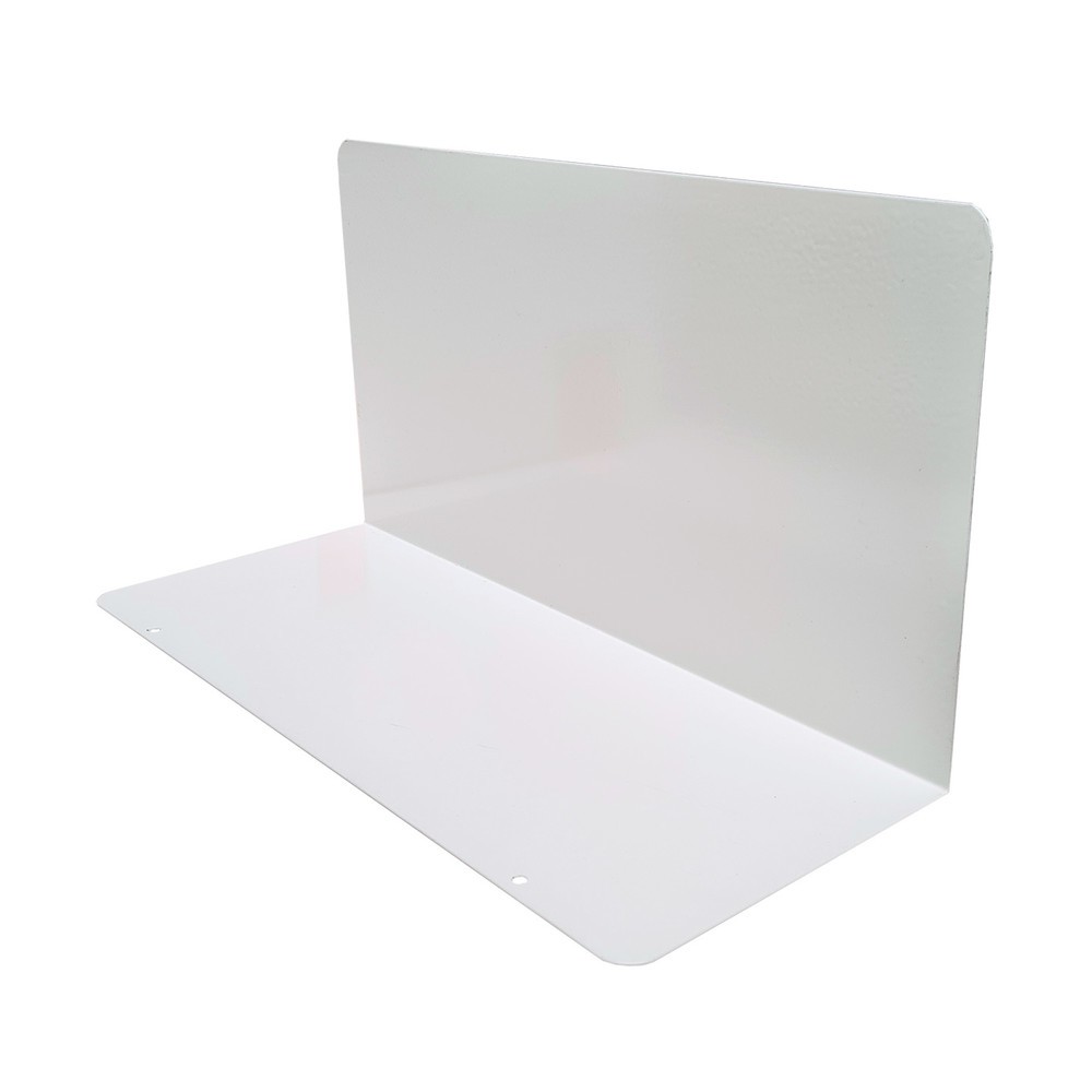 Serre-livres pour rayonnage à tablettes SCHULTE, gris clair, HxP 200 x 300 mm