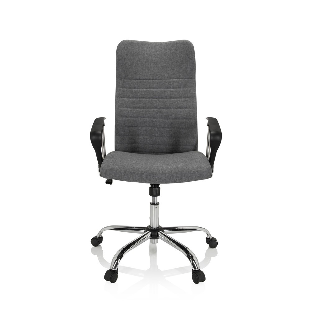 Siège de bureau / fauteuil de direction hjh OFFICE ARTON 40 tissu, gris