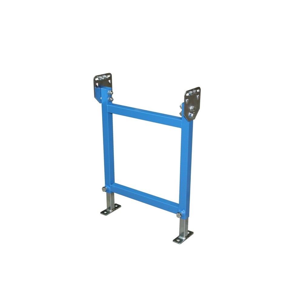 Support pour convoyeur à rouleaux pour petites charges, support double, largeur de convoyeur 200 mm, hauteur de 275 à 340 mm