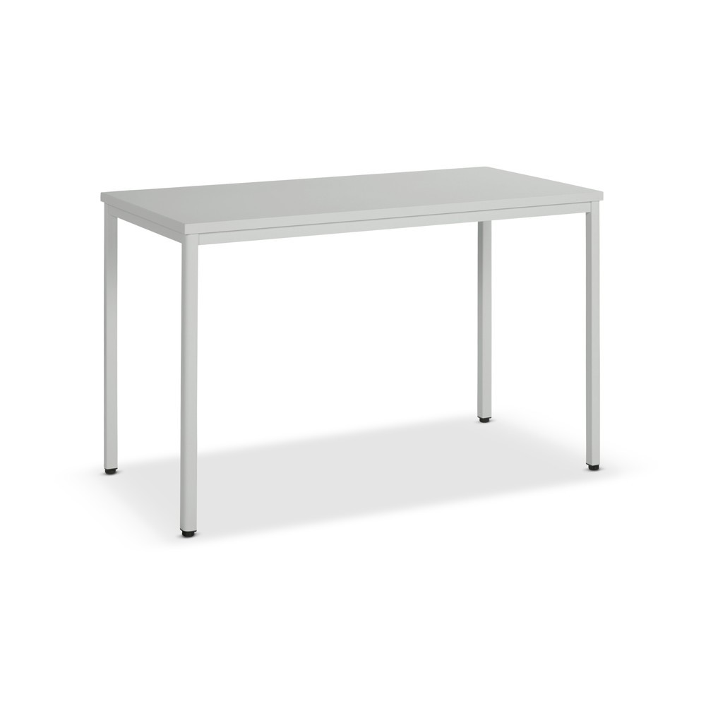 Table multi-usages, surface insensible aux rayures, 4 pieds à patins de sol, HxlxP 750 x 1 200 x 600 mm