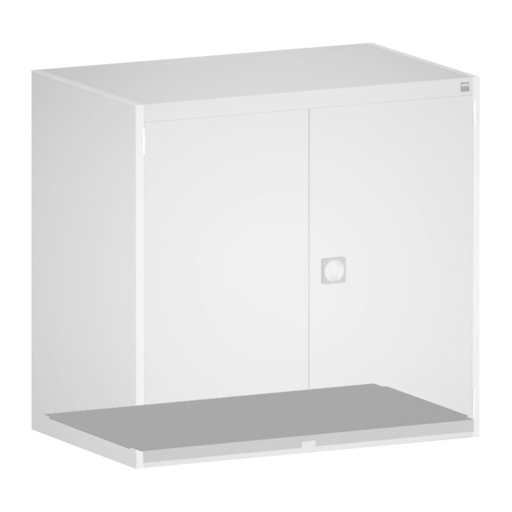 Tablette pour armoire à portes battantes système bott cubio, largeur 1050 mm