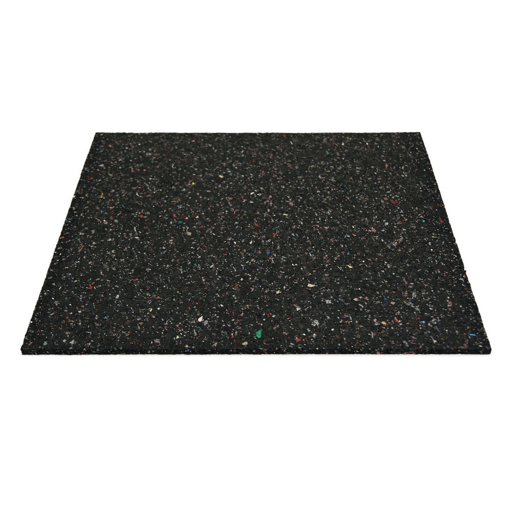 Tapis anti-vibrations en caoutchouc, L x P 600 x 600 mm