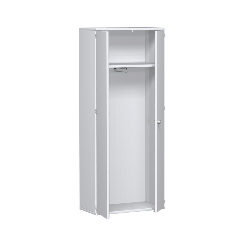 Armoire-vestiaire Profi, H x l x P 1 920 x 800 x 425 mm, blanc