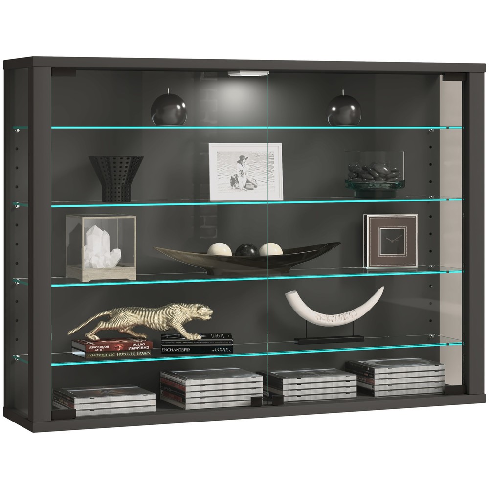 Vitrine murale Vitrosa L, anthracite