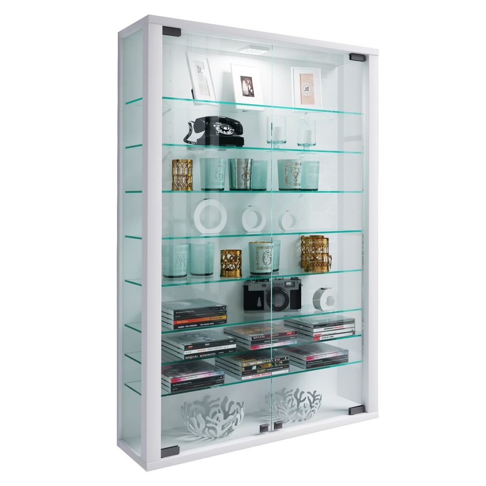 Vitrine murale Vitrosa Mini, blanc