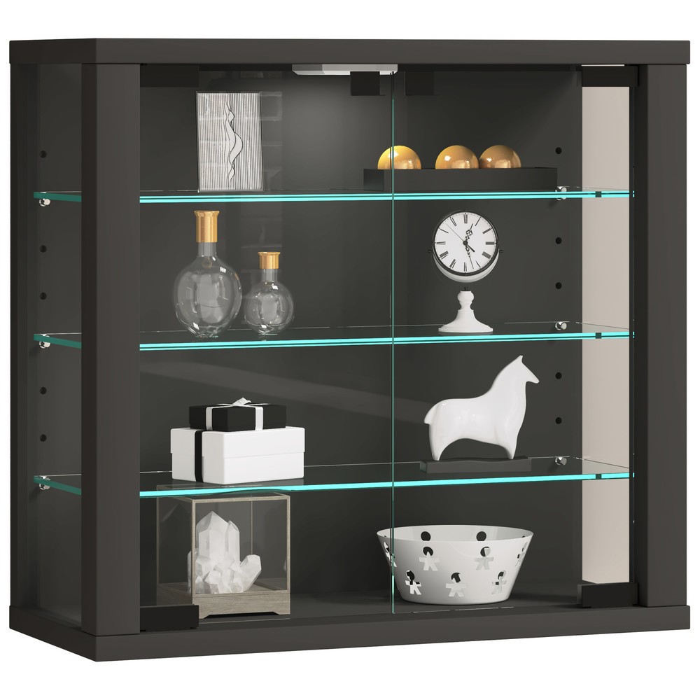 Vitrine murale Vitrosa S, anthracite